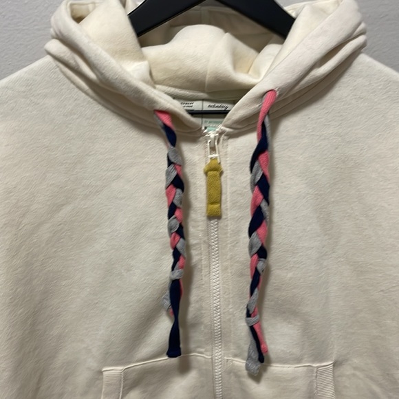 Anthropologie Zip Up Sweatshirt - Picture 3 of 5